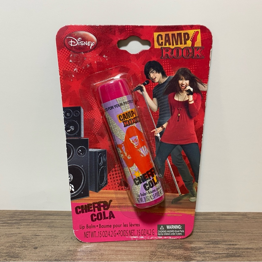 Rare Camp Rock Lip Balm Cherry Cola Flavour Jonas Brothers